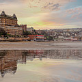 Scarborough Beach Sunset Reflections
